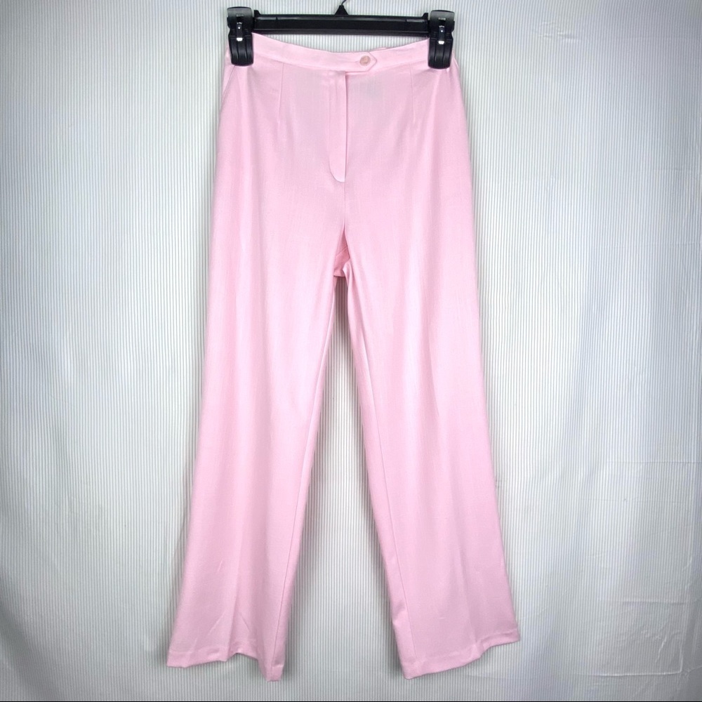 Vintage High Rise Pink Trousers Waist 28​​
